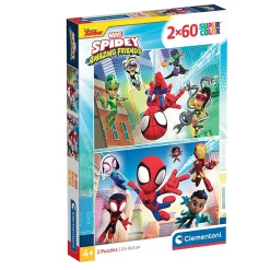 Puzzel Spidey 2x60 stukjes