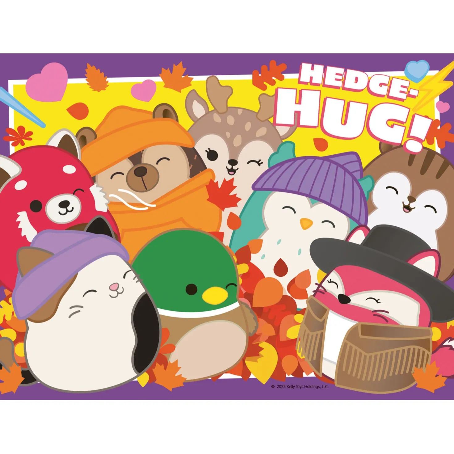 Puzzel Squishmallows 4 in 1 100 stukjes