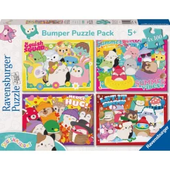 Puzzel Squishmallows 4 in 1 100 stukjes