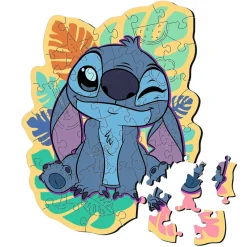 Puzzel Stitch hout figuur 50 stukjes luxe