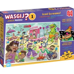 Puzzel Wasgij Junior 1 IJskoude Kreten (240)