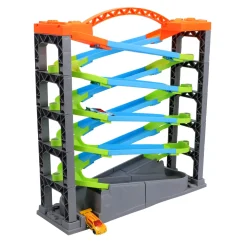 Racebaan deluxe met 5 lagen en 2 auto's
