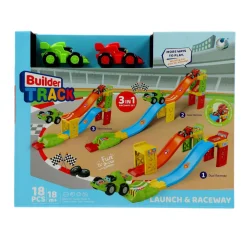 Racebaan Formule 1 pre school met 2 auto's