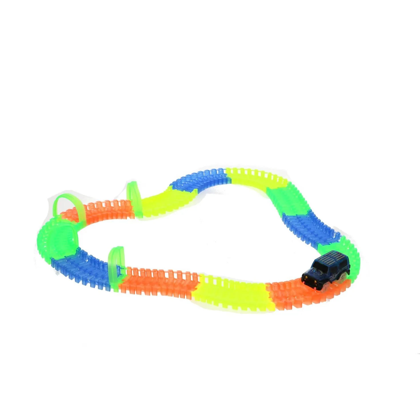 Racebaan glow track 120 delig 3,5 meter