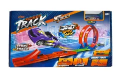 Racebaan lanceer stunt met looping en auto