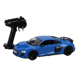 Radiografisch bestuurbare auto audi 1:14 2.4g r8 coupé blauw