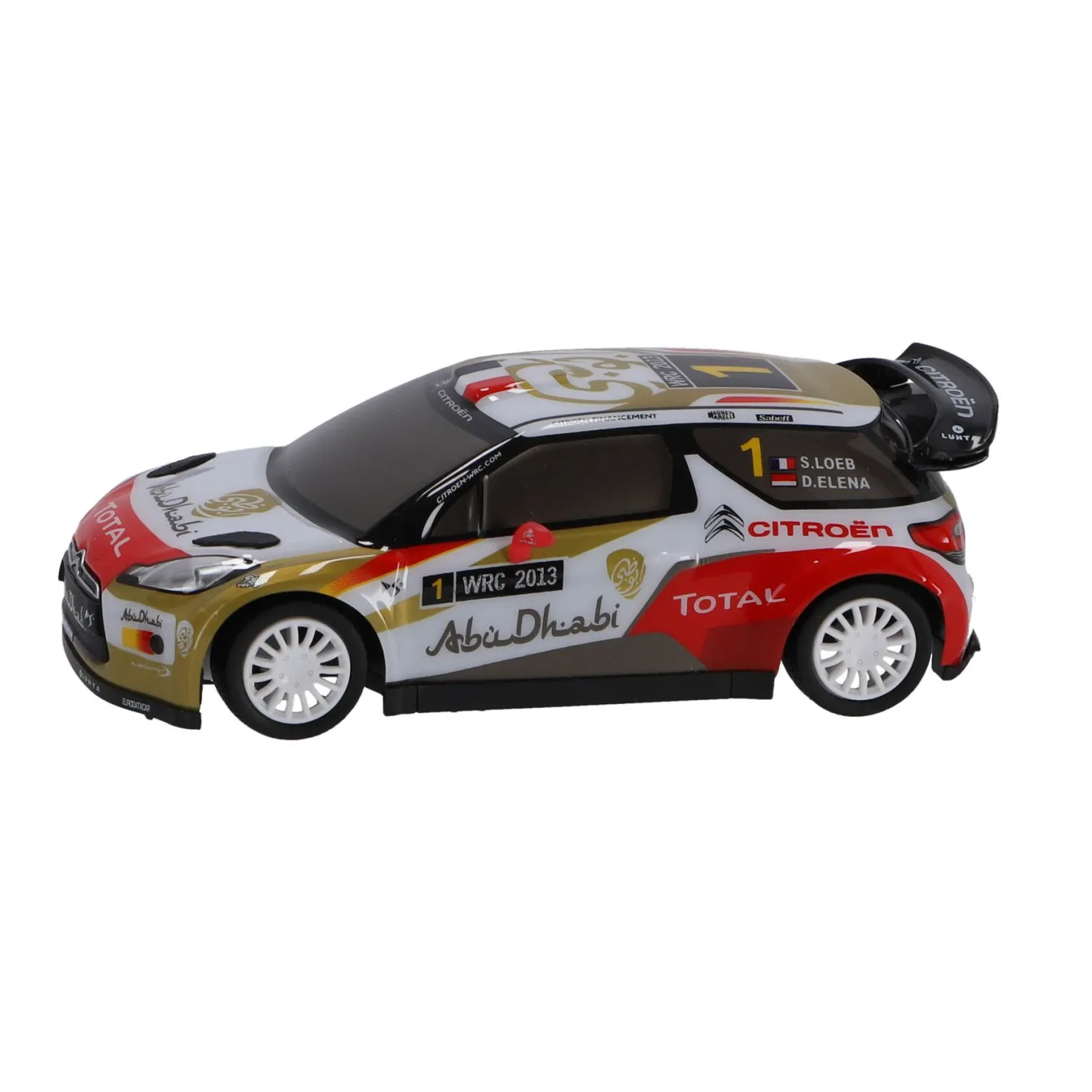 Radiografisch bestuurbare auto citroen 1:20 ds 3 wrc