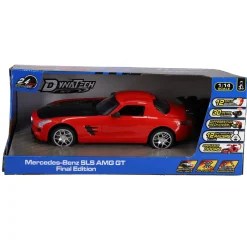 Radiografisch bestuurbare auto mercedes-benz 1:14 2.4g sls amg gt final edition rood