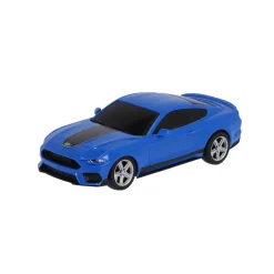 Radiografisch bestuurbare auto ford 1:24 mustang mach 1 blauw