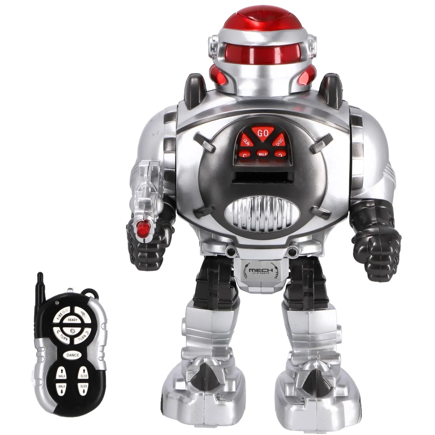 Radiografisch Bestuurbare Robot Interstellar Warrior Met Licht En Geluid 2 Assorti