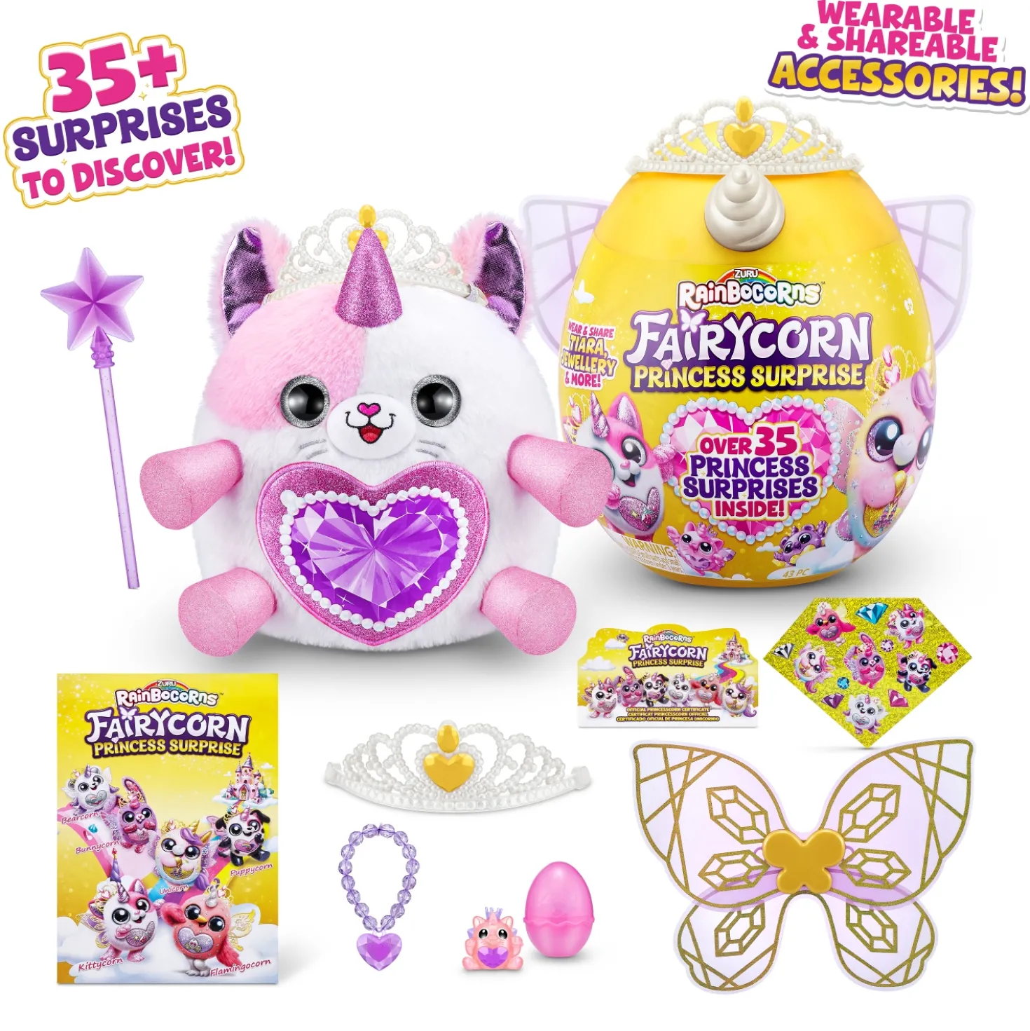 Rainbocorn fairycorn princess s6 medium assorti