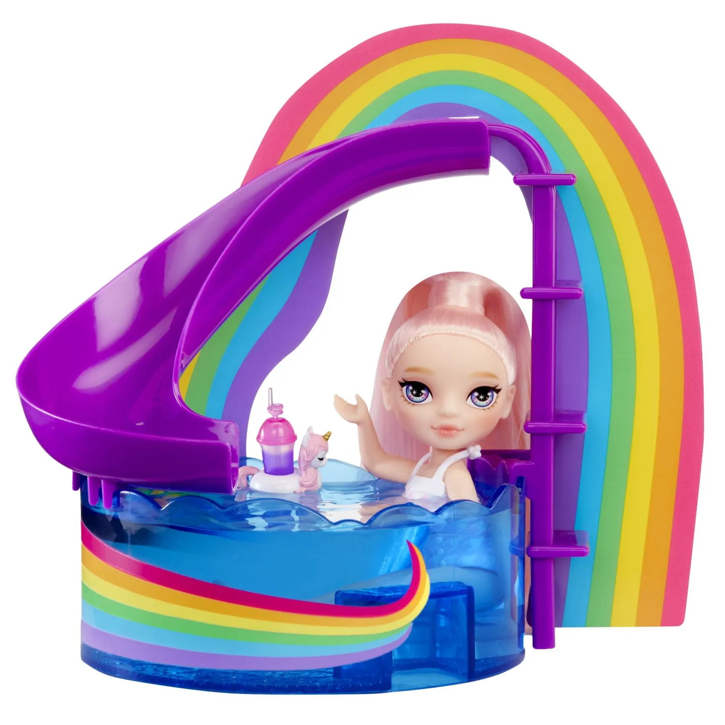 Rainbow High Little Compact Playset Swim