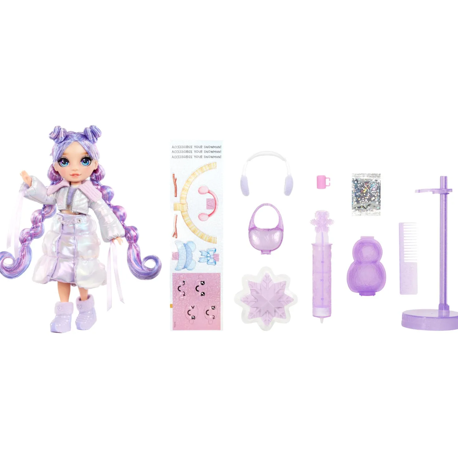 Rainbow High Winter Wonderland Doll - Purple