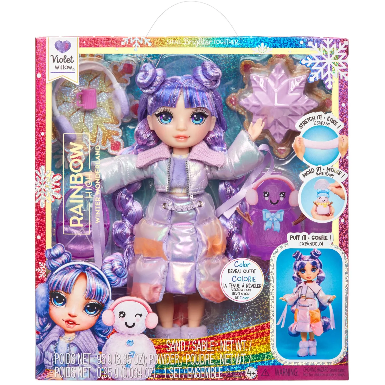 Rainbow High Winter Wonderland Doll - Purple