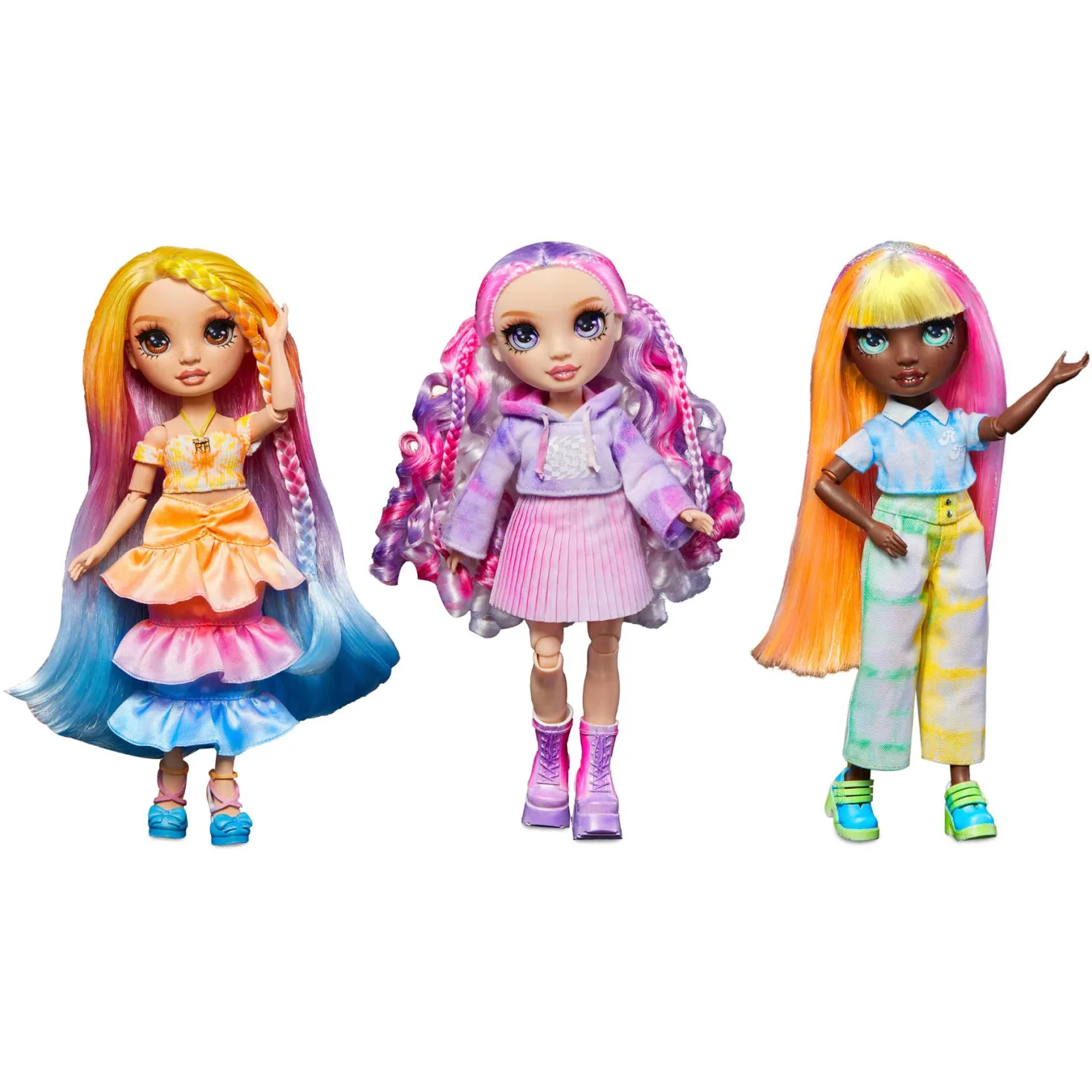 Rainbow H. WaterColor & Create Theme Dolls brown Eyes