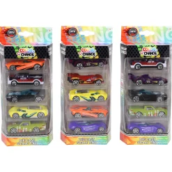 Rapid Wheels auto die cast color change 5 pack