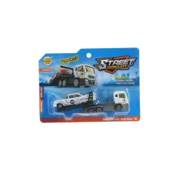 Rapid wheels die cast sleeptruck + auto 8 assorti