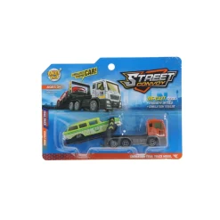 Rapid wheels die cast sleeptruck + auto 8 assorti