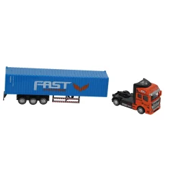 Rapid wheels die cast truck container transport assorti