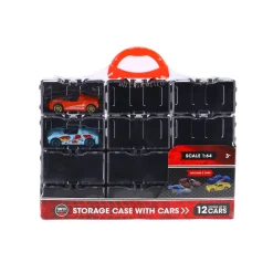 Rapid Wheels opbergbox met 2 diecast freewheel auto's