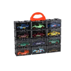 Rapid Wheels opbergbox met 2 diecast freewheel auto's