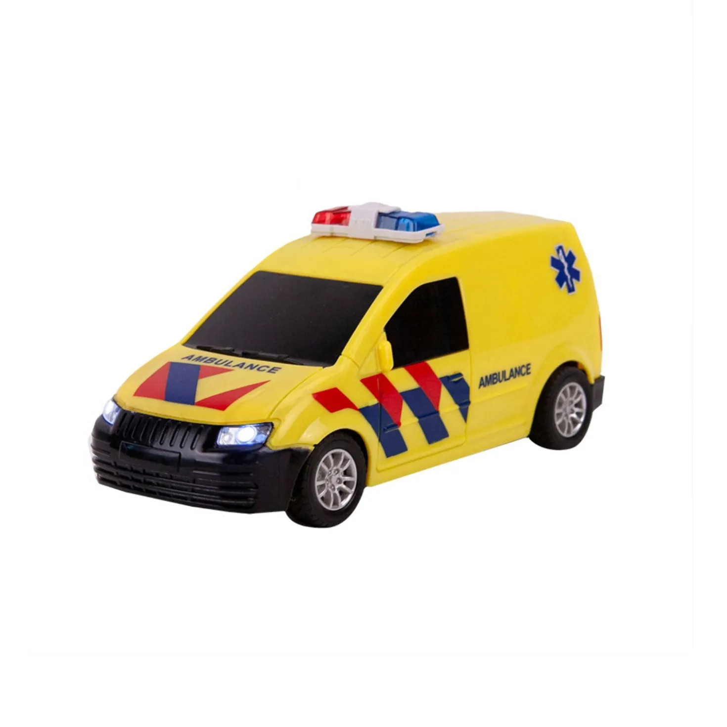 Rapid Wheels radiografisch bestuurbare ambulance met licht