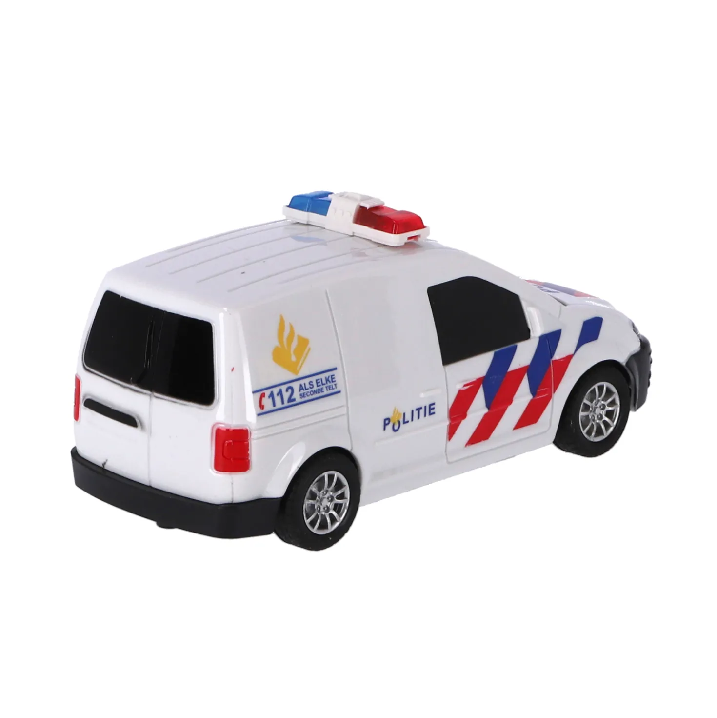 Rapid Wheels radiografische bestuurbare politie auto met licht