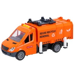 Rapid Wheels Vuilniswagen Met Licht En Geluid En Frictie