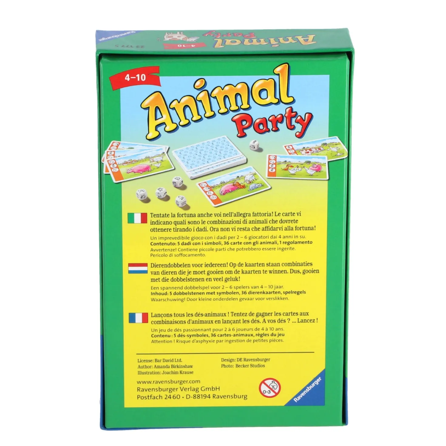 Ravensburger Animal Party Pocket - Reisspel