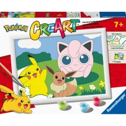 Ravensburger Creart schilderen op nummer Pokémon classics