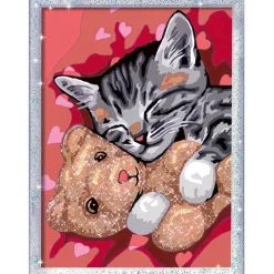 Ravensburger Creart vredige poes schilderen op nummer
