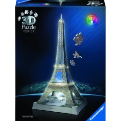 Ravensburger Iconics 3D puzzel Eiffeltoren met licht