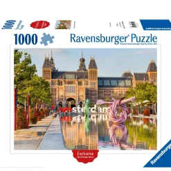 Ravensburger puzzel Amsterdam rijksmuseum 1000 stukjes