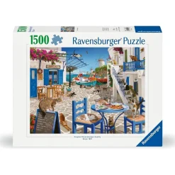Ravensburger puzzel cat's of Mykonos 1500 stukjes