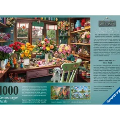 Ravensburger puzzel het bloemenatelier 1000 stukjes