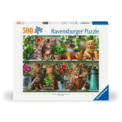 Ravensburger puzzel katjes in het rek 500 stukjes