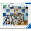 Ravensburger puzzel kittens in de keuken 1500 stukjes