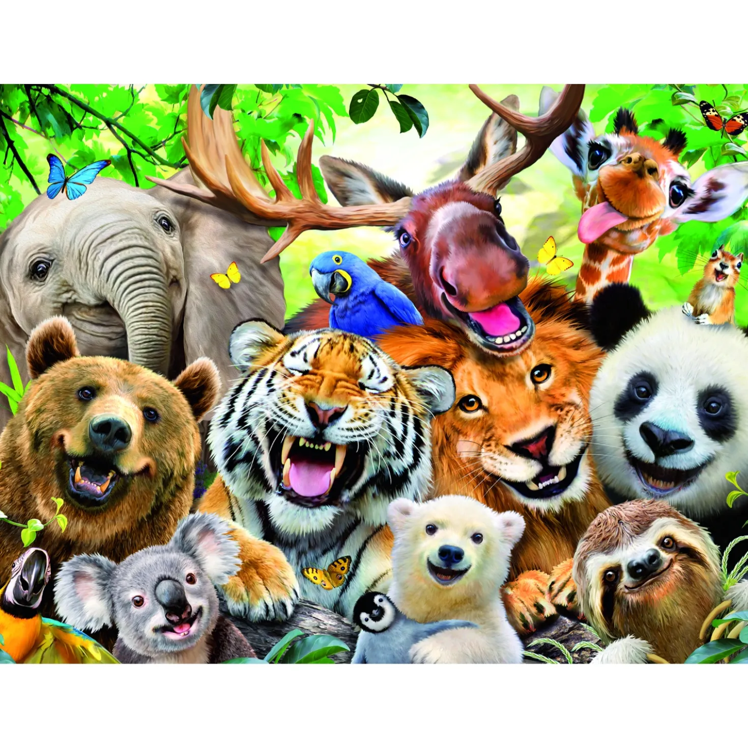 Ravensburger puzzel lachen 300 stukjes
