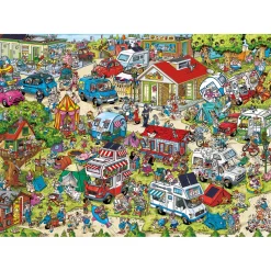 Ravensburger puzzel Ray's holiday resort 1: the campsite 1000 stukjes
