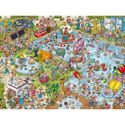 Ravensburger puzzel Ray's holiday resort 3: the pool 1000 stukjes