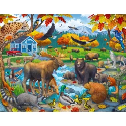 Ravensburger puzzel wilde dieren XXL 150 stukjes