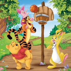 Ravensburger puzzel Winnie de Poeh: sportdag 3x49 stukjes