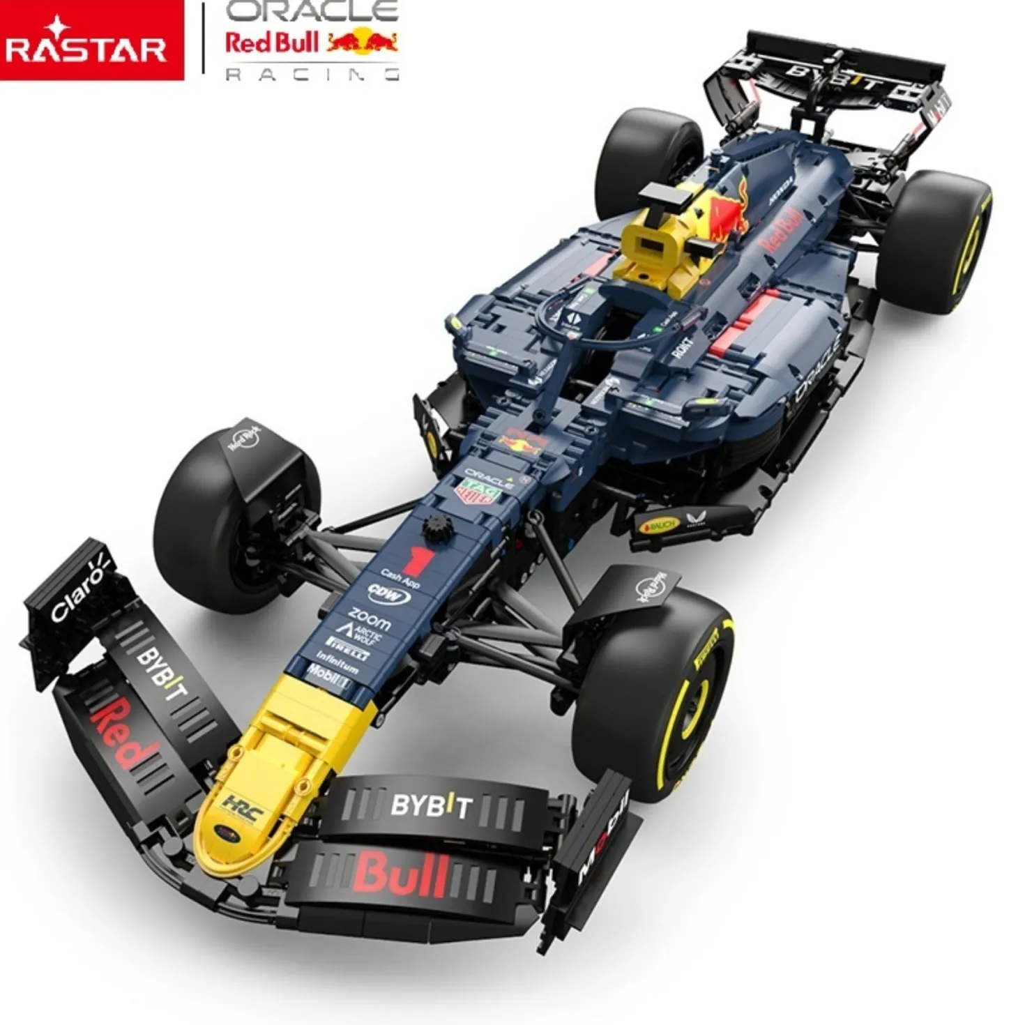 Red Bull bouwset Max Verstappen 1:8