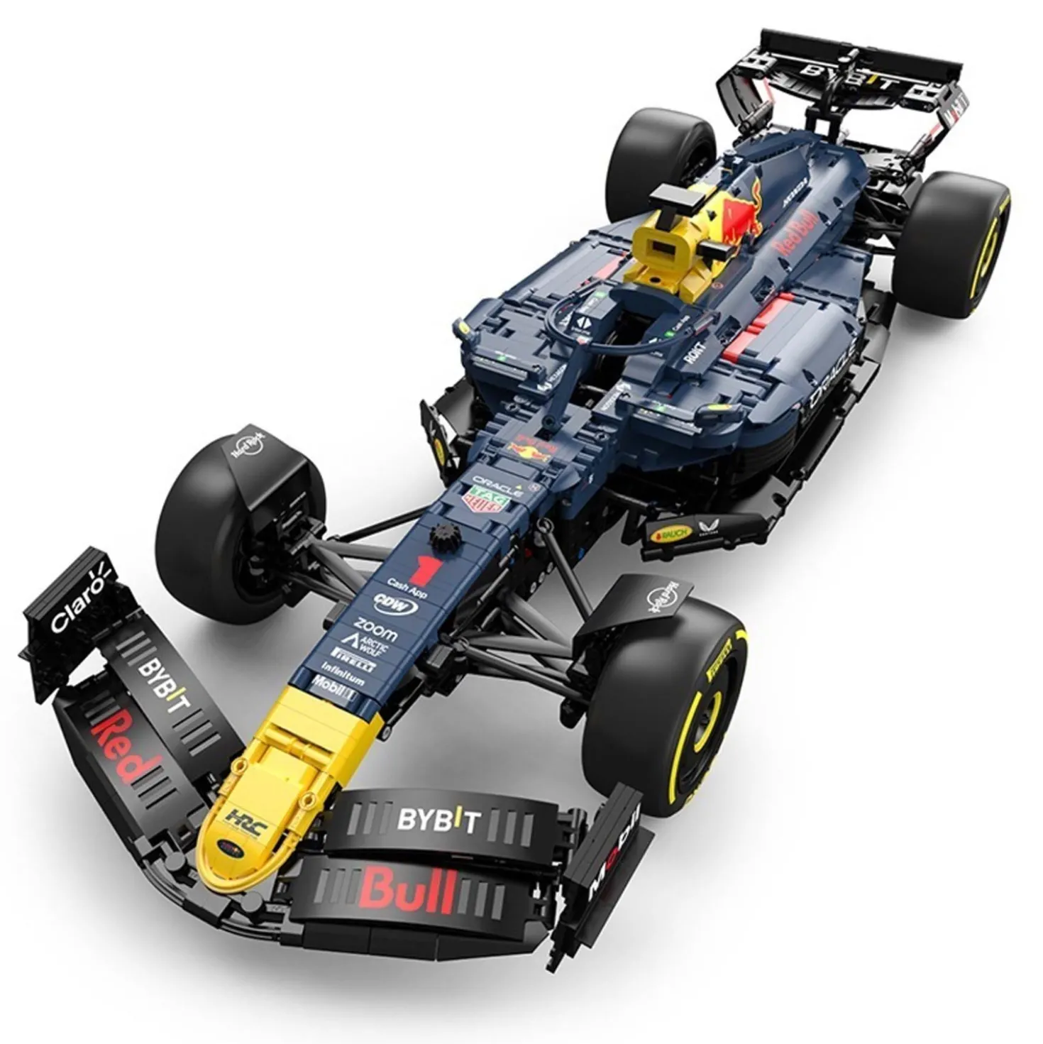 Red Bull bouwset Max Verstappen 1:8