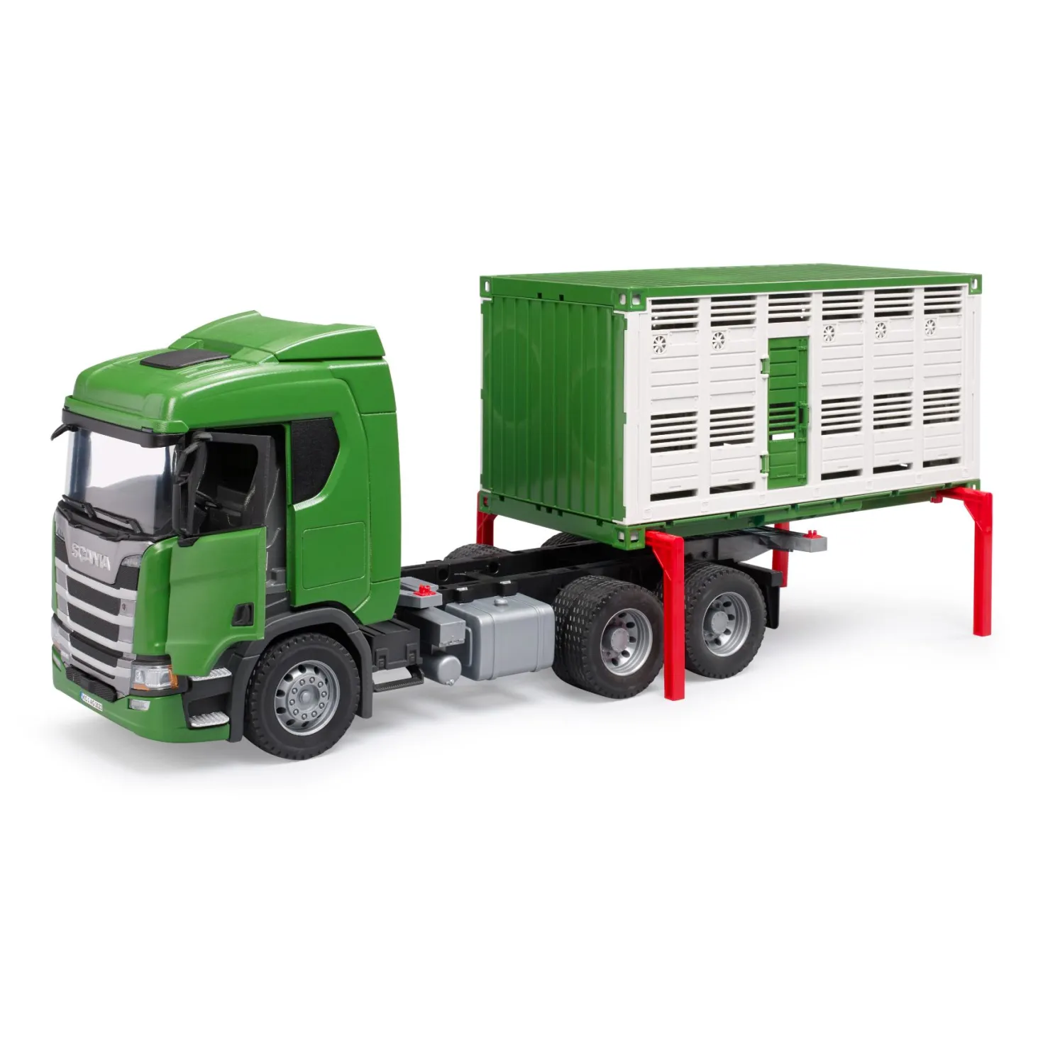 Scania vrachtwagen 560r veetransport met dier