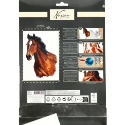 Schilderen op nummer paard