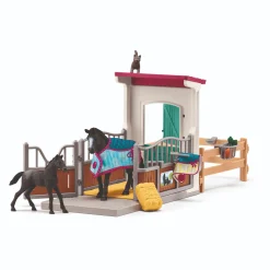 Schleich 42611 Horse Box with mare and foal