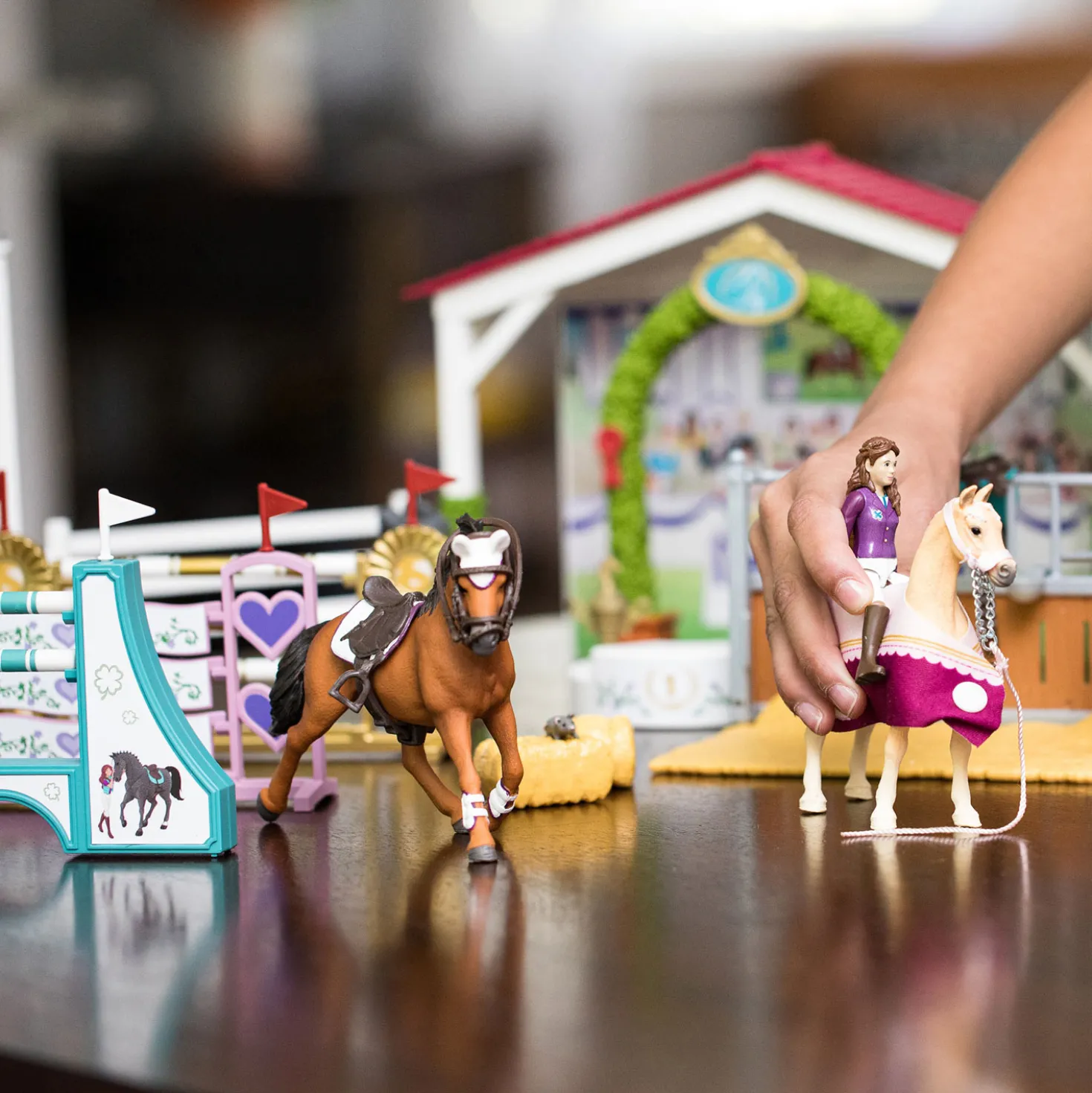 Schleich 42440 Paardenboerderij Met Huis En Stal