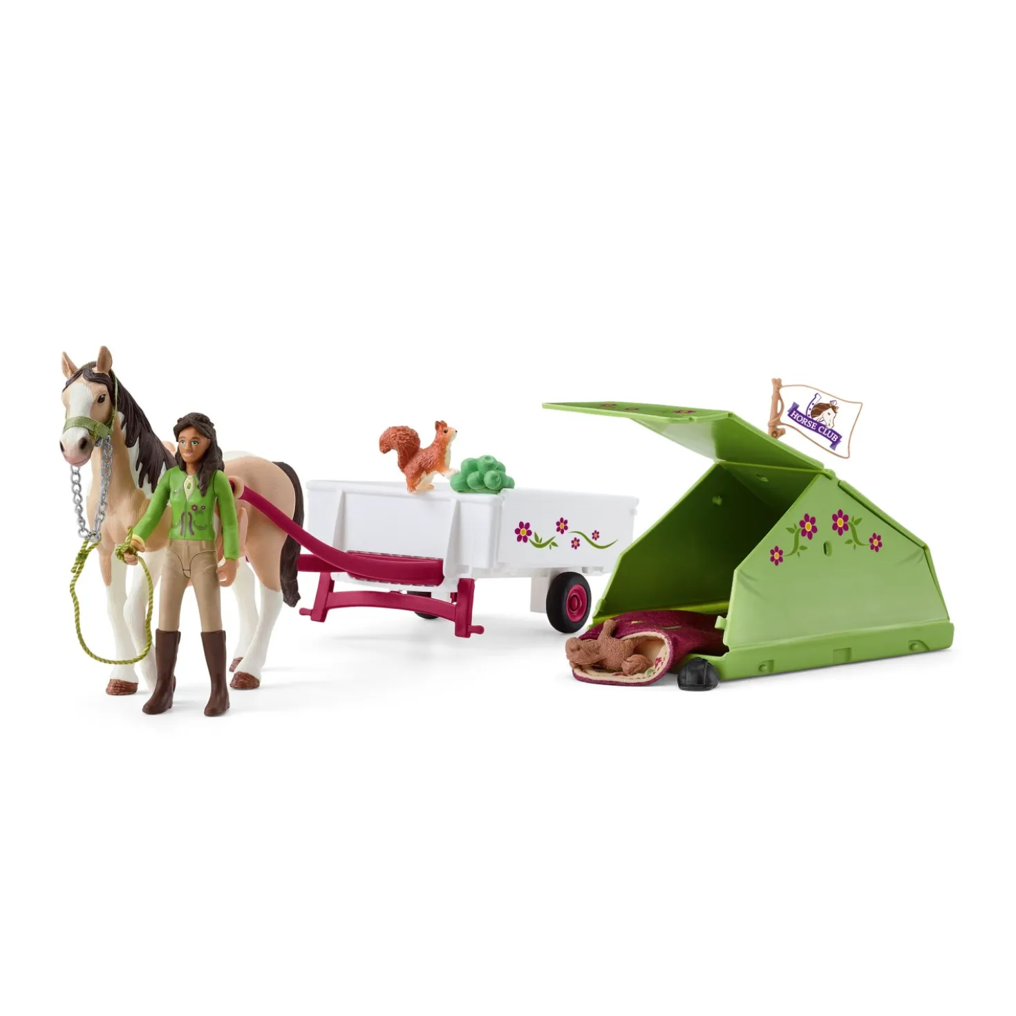Schleich 42533 Paardenclub Sarah's Kampeeravontuur