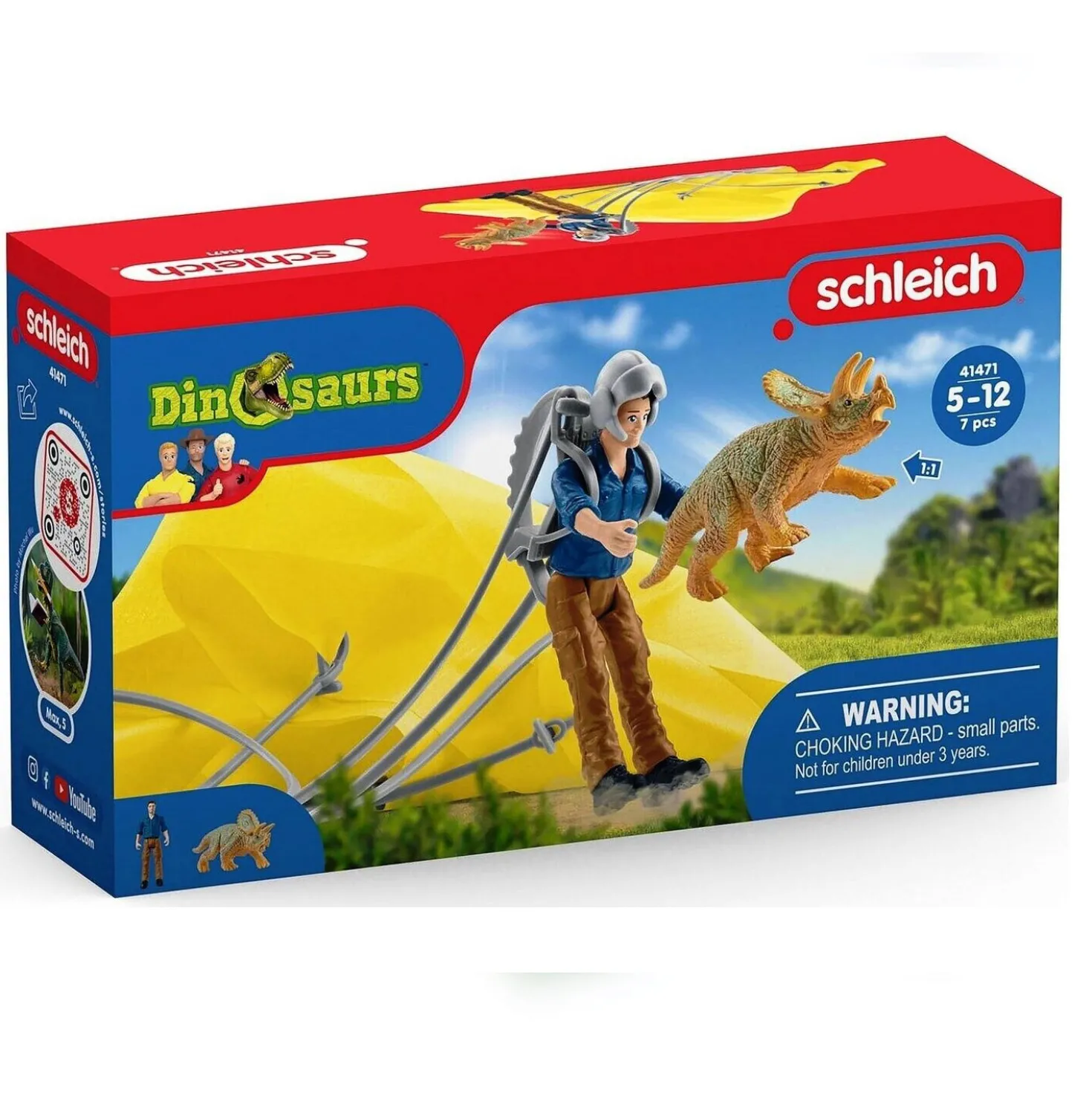 Schleich 41471 Parachutistenredding